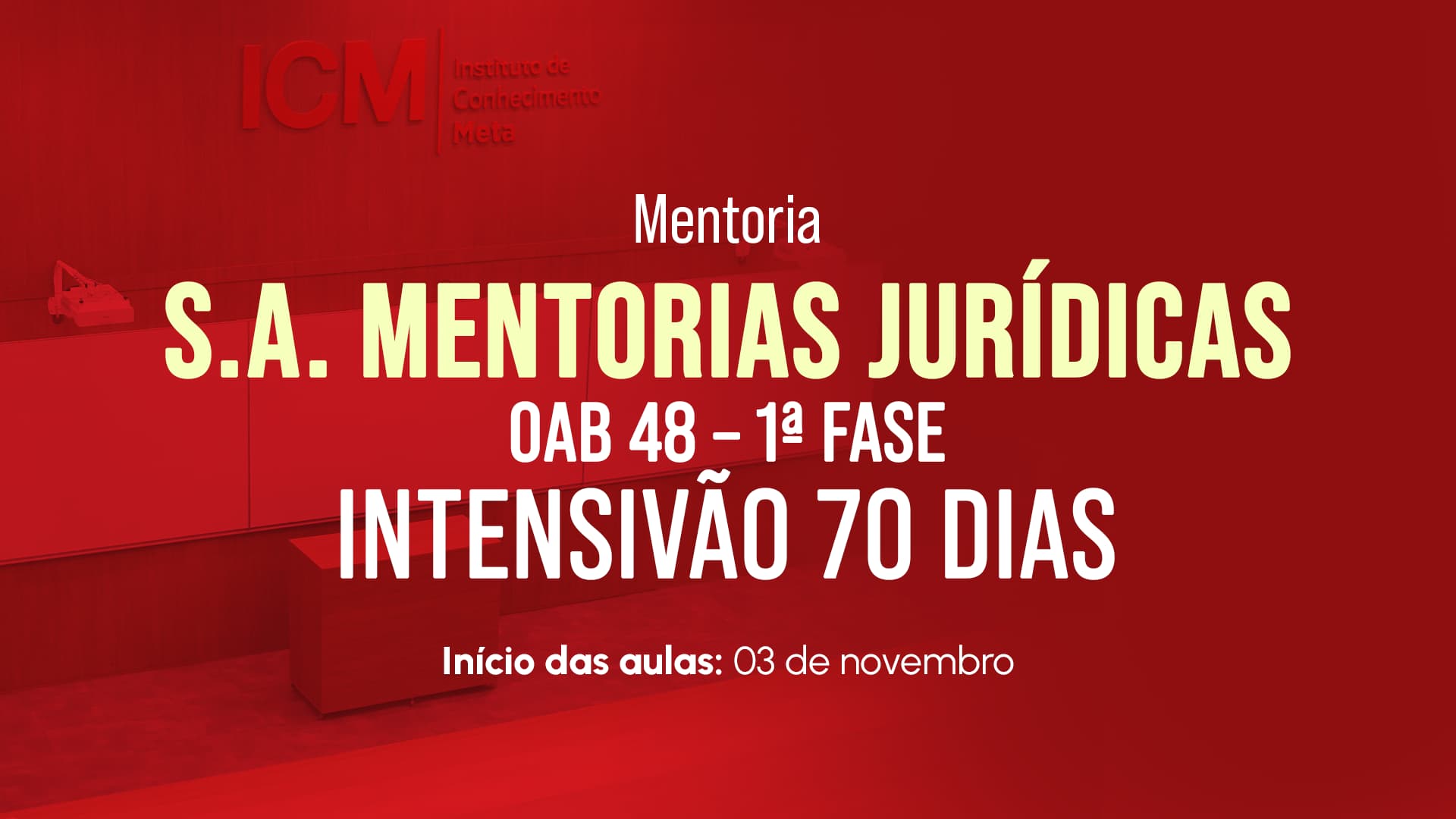 SA Mentorias Jurídicas OAB  48 - 1ª Fase